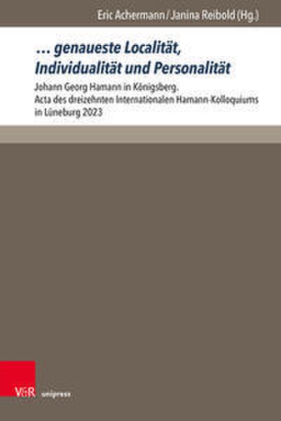 genaueste Localität, Individualität und Personalität