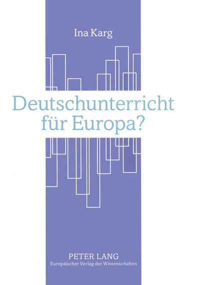 Deutschunterricht für Europa?