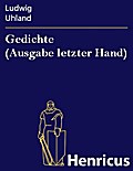 Gedichte (Ausgabe letzter Hand)