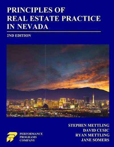 Principles of Real Estate Practice in Nevada
