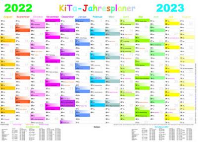 Kita-Jahresplaner 2022/2023