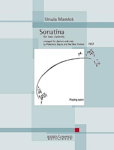Sonatina for two clarinets