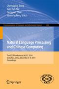 Natural Language Processing and Chinese Computing