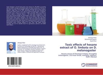 Toxic effects of hexane extract of O.limbata on D.melanogaster