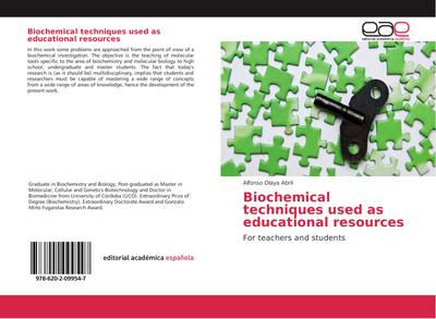 Biochemical techniques used as educational resources