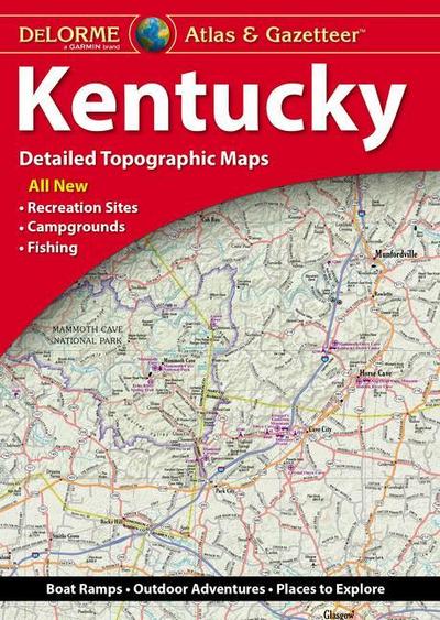 Delorme Atlas & Gazetteer Kentucky 6e