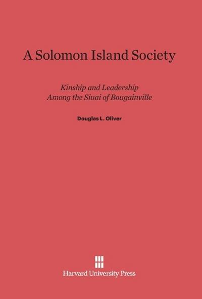 A Solomon Island Society