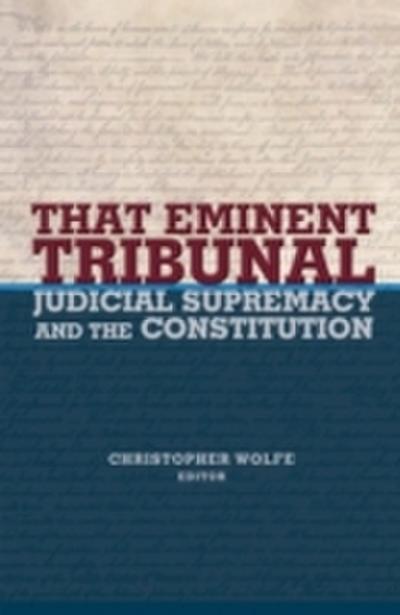 That Eminent Tribunal