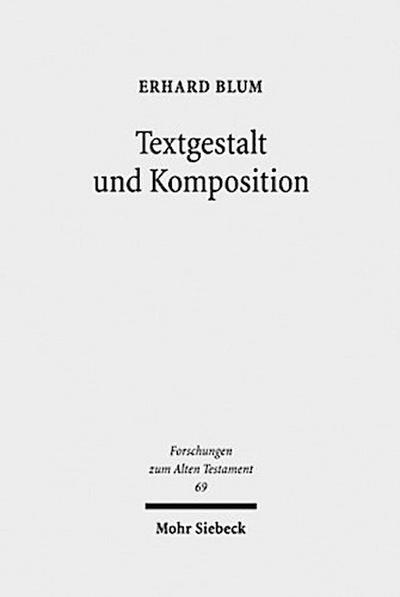 Textgestalt und Komposition