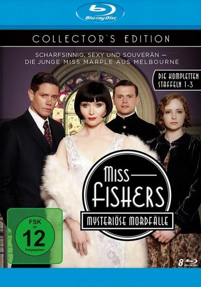 Miss Fishers mysteriöse Mordfälle - Collector’s Edition - Die kompletten Staffeln 1-3 mit allen 34 Episoden BLU-RAY Box
