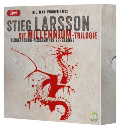 Die Millennium-Trilogie: Verblendung - Verdammnis - Vergebu