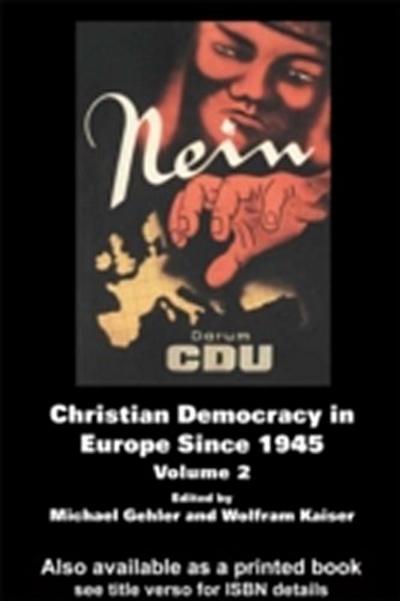 Christian Democracy in Europe Since 1945