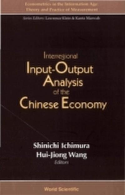 Interregional Input-output Analysis Of The Chinese Economy