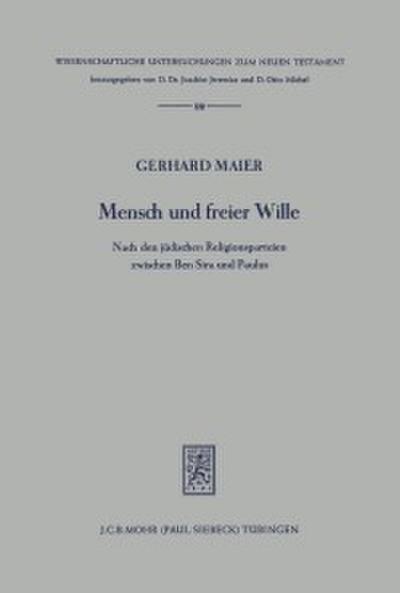 Mensch und freier Wille