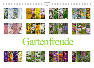 Gartenfreude (Wandkalender 2024 DIN A4 quer), CALVENDO Monatskalender