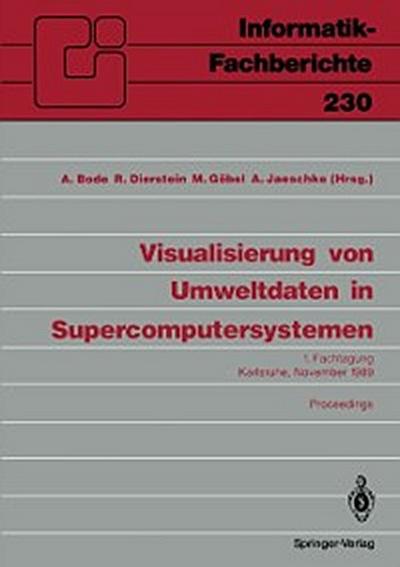 Visualisierung von Umweltdaten in Supercomputersystemen