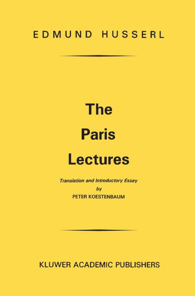 The Paris Lectures