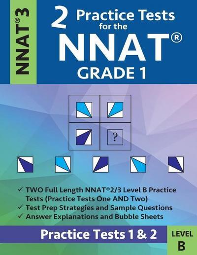 2 Practice Tests for the Nnat Grade 1 -Nnat3 - Level B