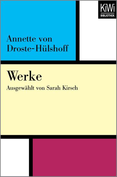 Droste-Hülshoff, A: Werke