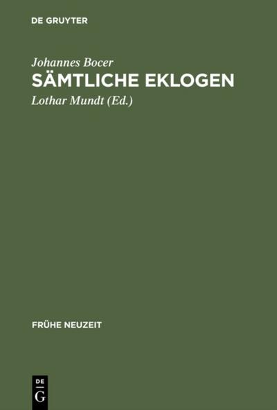 Sämtliche Eklogen