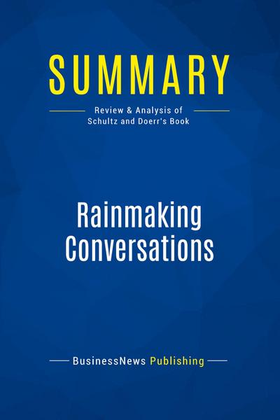 Summary: Rainmaking Conversations