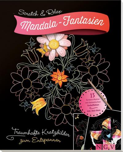 Scratch & Relax: Mandala-Fantasien