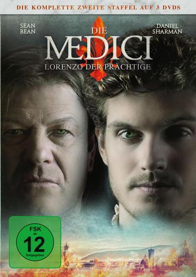 Die Medici: Lorenzo der Prächtige.Staffel.2,3 DVDs