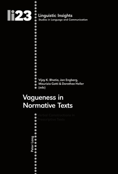 Vagueness in Normative Texts