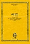 String Quartet in G Minor, Op. 27: Study Score Edvard Grieg Composer