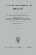 Literaturwissenschaftliches Jahrbuch