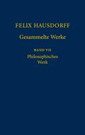 Felix Hausdorff - Gesammelte Werke Band VII