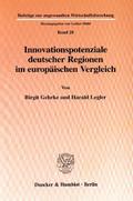 Innovationspotentiale deutscher Regionen im europäischen Vergleich