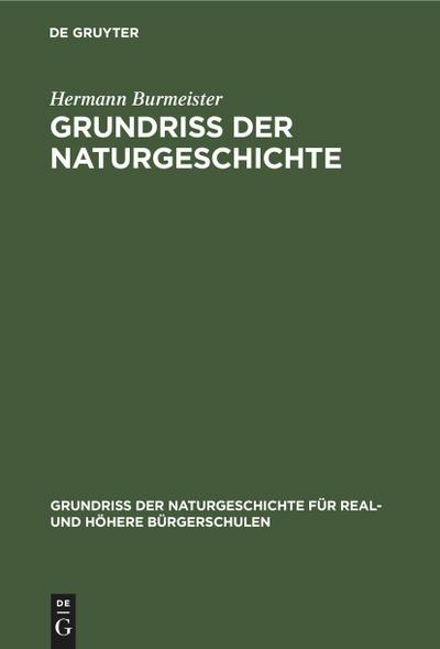 Grundriss der Naturgeschichte