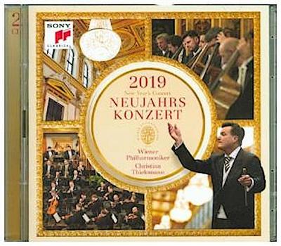 Neujahrskonzert 2019 / New Year’s Concert 2019, 2 Audio-CDs