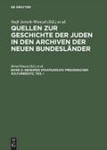 Geheimes Staatsarchiv Preußischer Kulturbesitz, Teil I