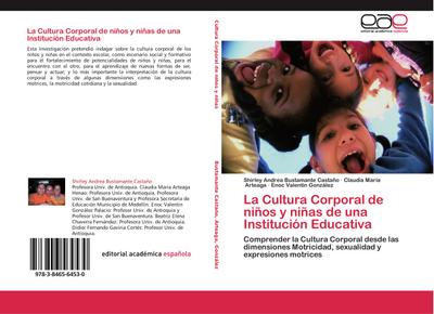 La Cultura Corporal de ninos y ninas de una Institucion Educativa