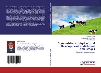 Comparision of Agricultural Development at different time stages