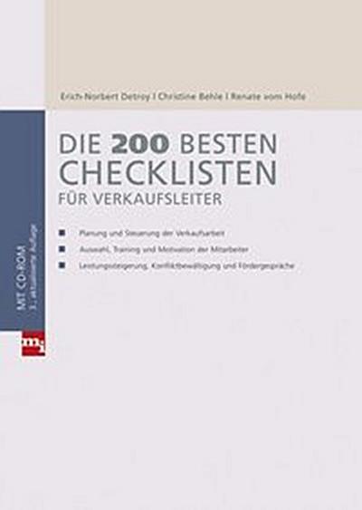 Die 200 besten Checklisten für Verkaufsleiter