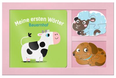 Meine ersten Wörter - Bauernhof; mit Puzzle; Deutsch; 24 farb. Abb. 
