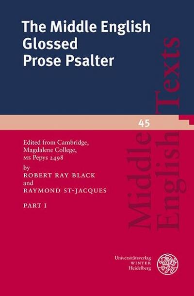 The Middle English Glossed Prose Psalter / [Part 1]