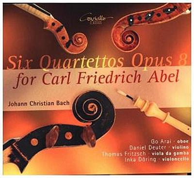 6 Quartette Op. 8 für Carl Friedrich Abel, 1 Audio-CD