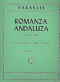 Romana andaluza op.22,1for violin and piano