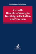 Virtuelle Beschlussfassung in Kapitalgesellschaften und Vereinen
