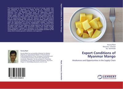 Export Conditions of Myanmar Mango