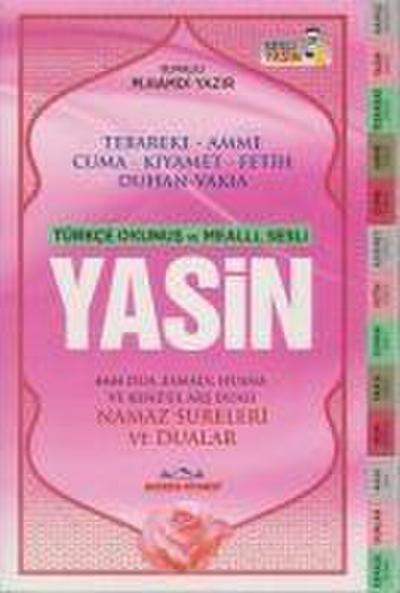 Yasin Orta Boy Sesli Bilgisayar Hatli Acik Pembe