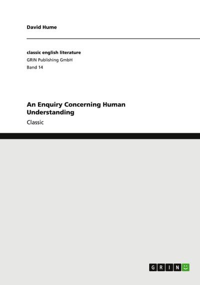 An Enquiry Concerning Human Understanding