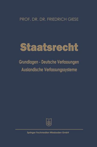 Staatsrecht