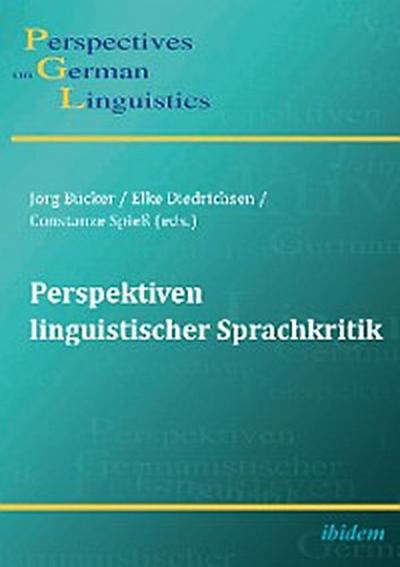 Perspektiven linguistischer Sprachkritik