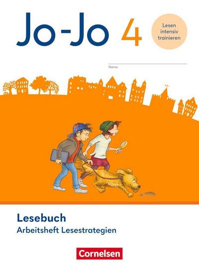 Jo-Jo Lesebuch 4. Schuljahr - Allgemeine Ausgabe 2024 - Arbeitsheft Lesestrategien - Lesen intensiv trainieren