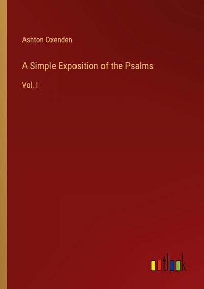 A Simple Exposition of the Psalms